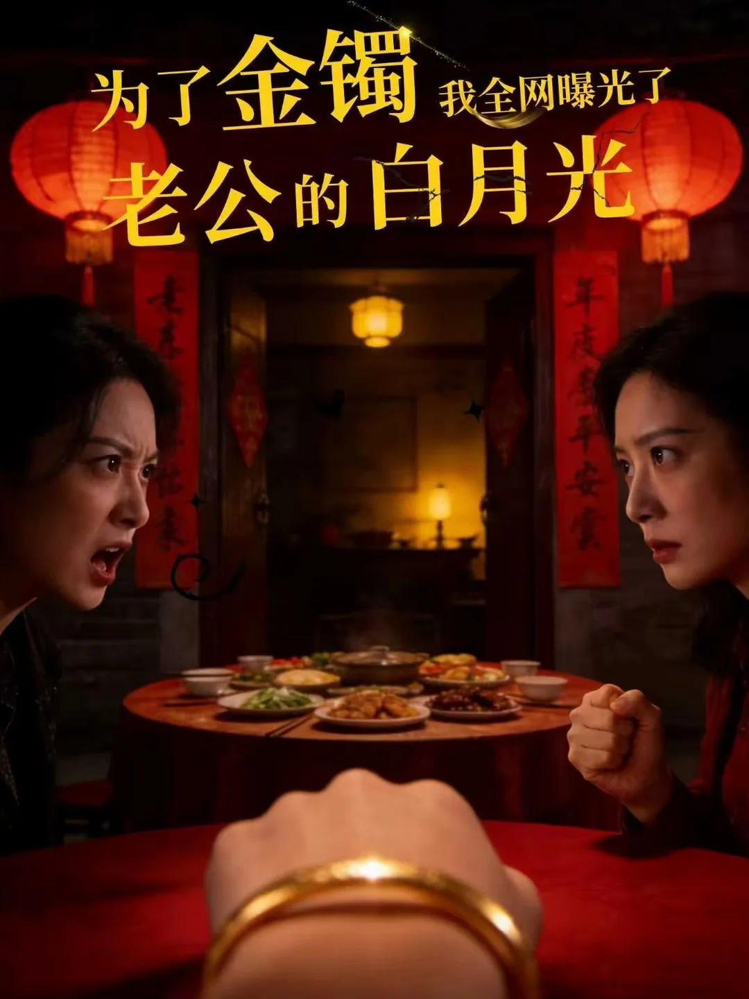 为了金镯，我全网曝光了老公的白月光