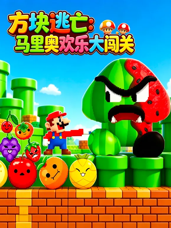 方块逃亡:马里奥欢乐大闯关
